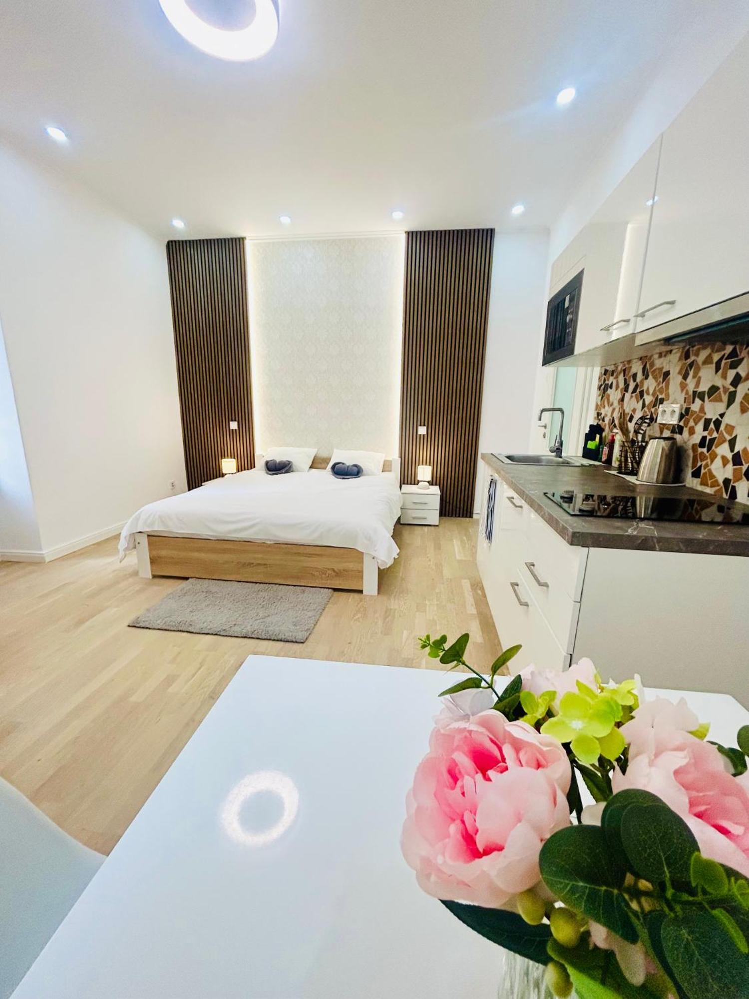 New Design & Style Apartments 50M From Wenceslas Square Prag Exteriör bild